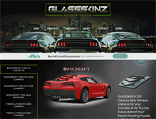Tablet Screenshot of glassskinz.com